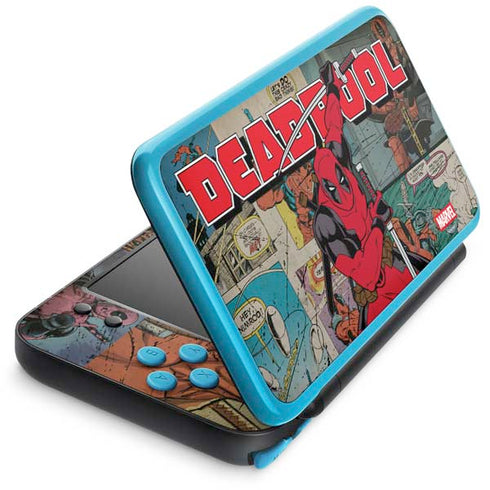 Marvel Deadpool Deadpool Collage Nintendo 2DS XL (2017) Skin